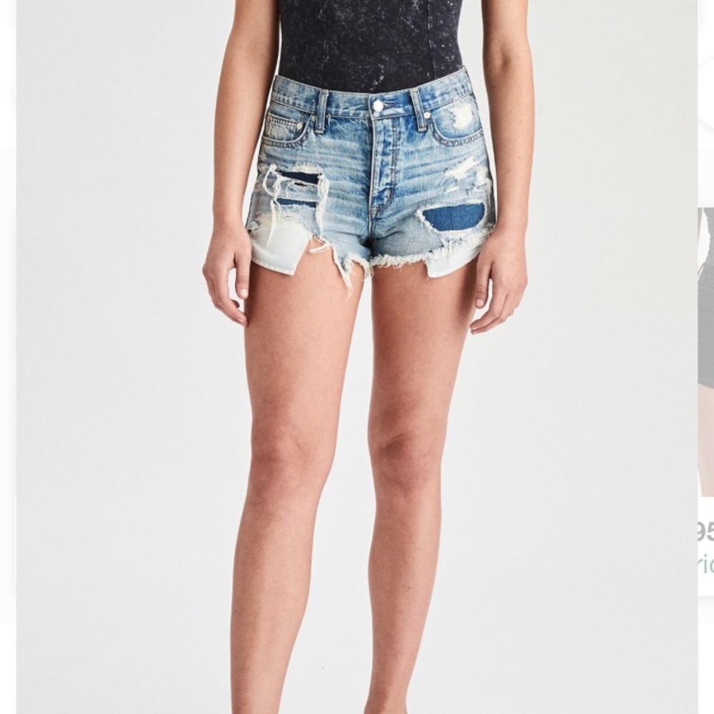 jean shorts - Picture 1 of 4